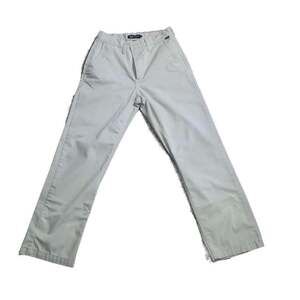 Vans Authentic Chino Loose Fit Pants Off White Beige Size 28